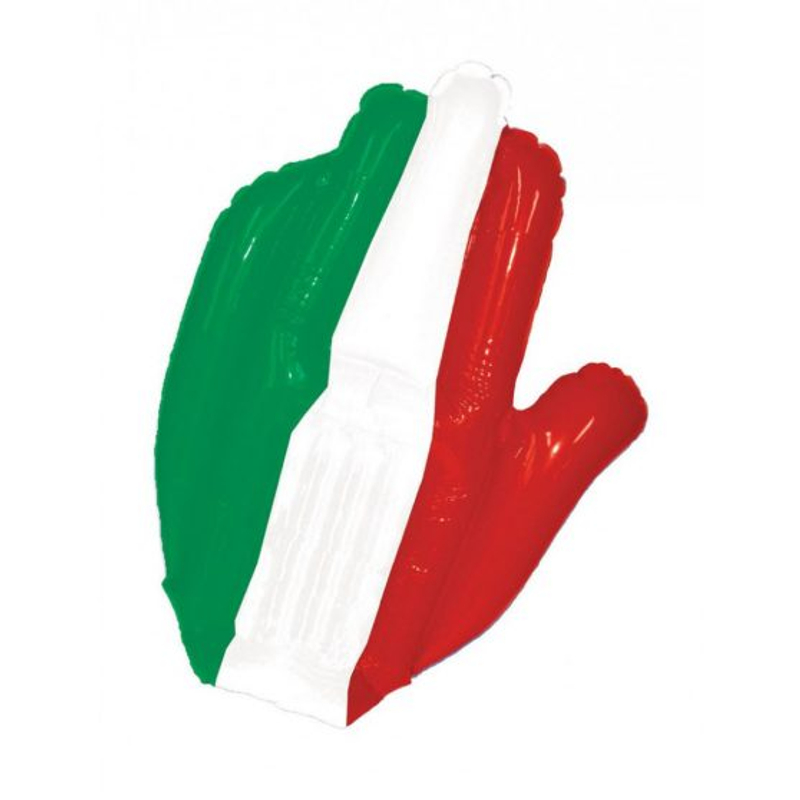 Felfújhtó nemzeti színű kéz, 50 cm