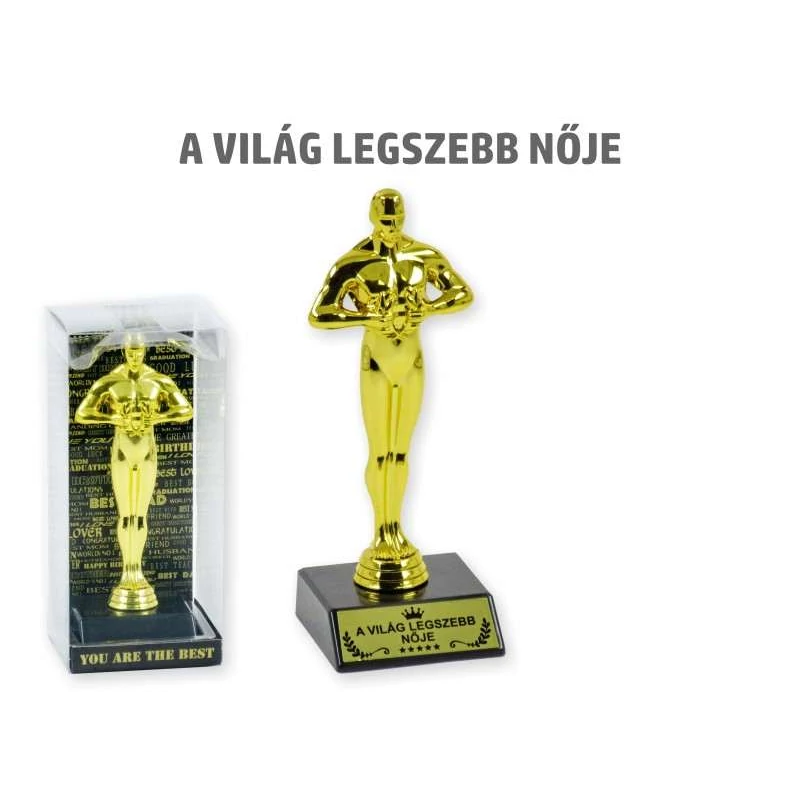 Oscar szobor -a világ legszebb nője 