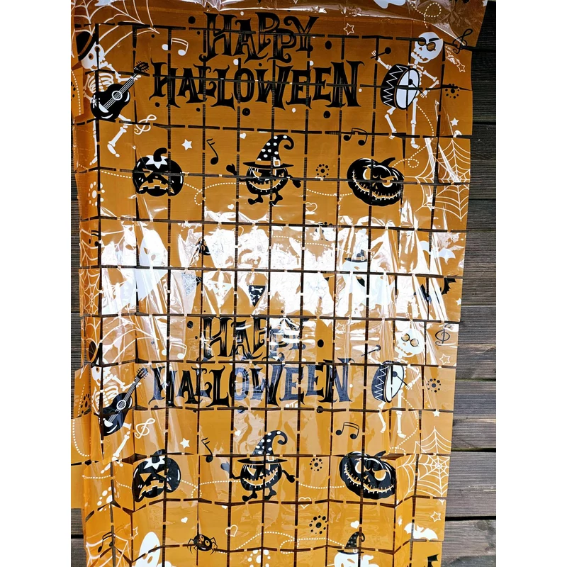 Halloween fólia függöny