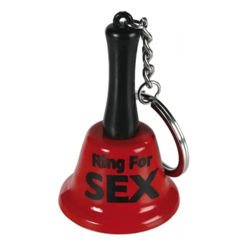 Ring for sex  piros csengő kulcstartó