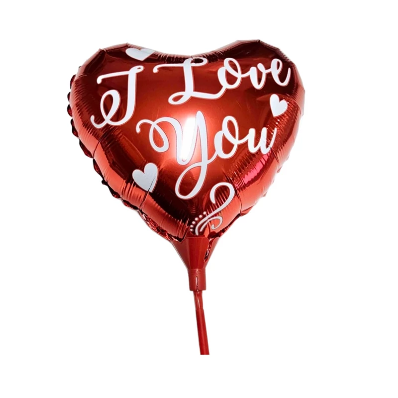 I love you fólia lufi pálcával