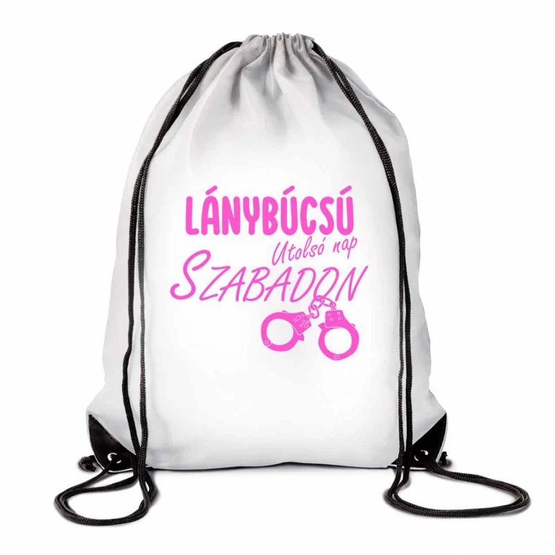 Hátizsák -Lánybúcsú -utolsó nap szabadon