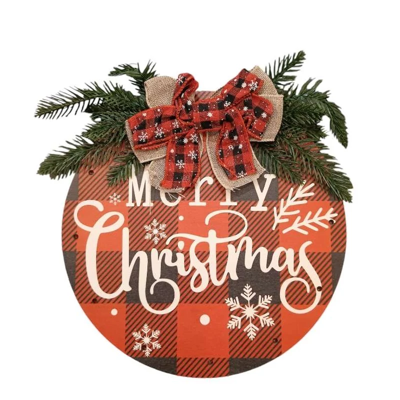 Karácsonyi Merry Christmas Ledes Ajtó dísz
