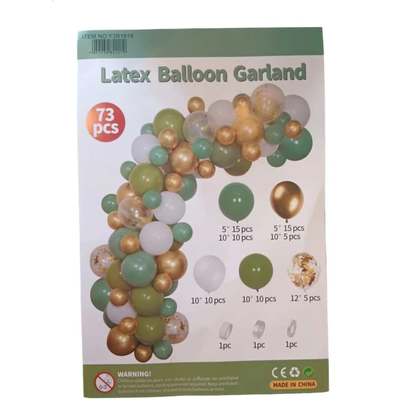 Lufi girland szett - 73 db