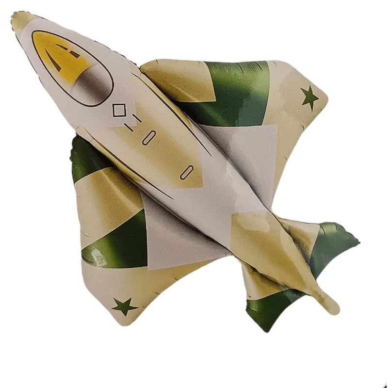 Vadászgép  fólia lufi 105 cm 