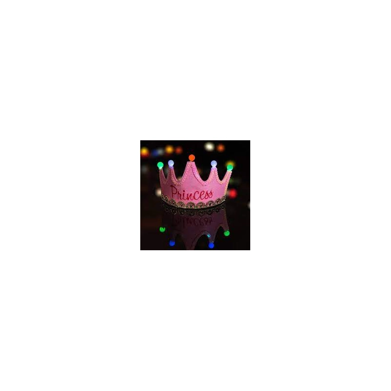 Princess világító ledes korona