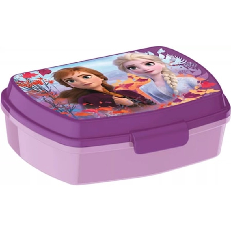 Disney Jégvarázs szendvicstartó doboz (lila)