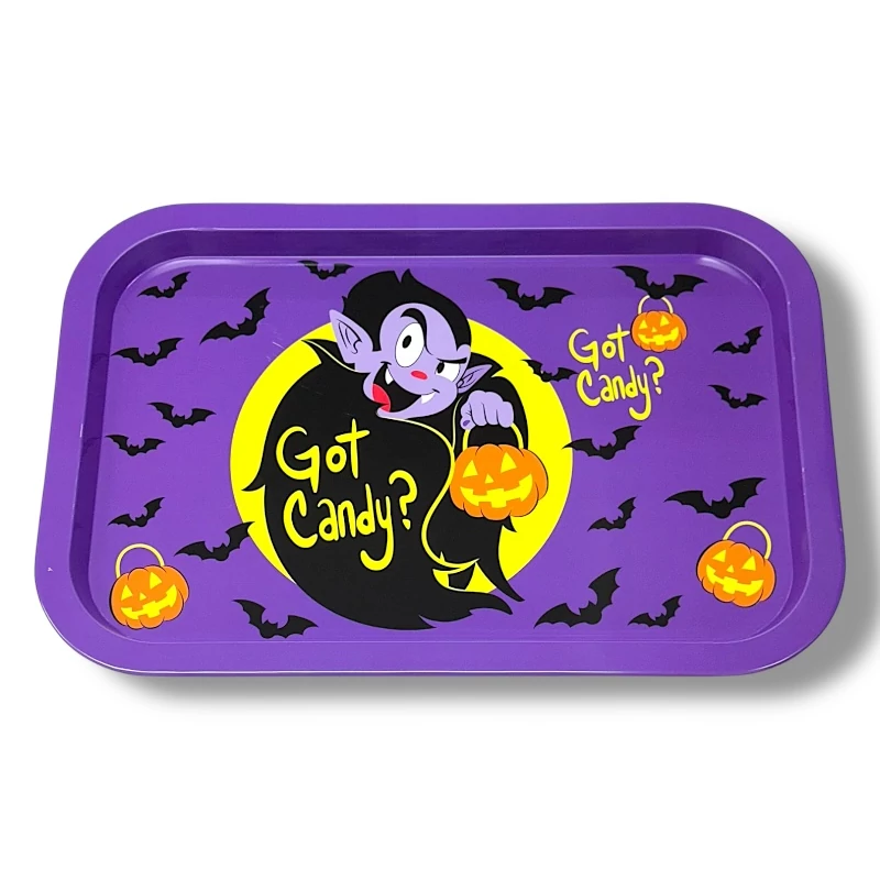 Halloween fémtálca