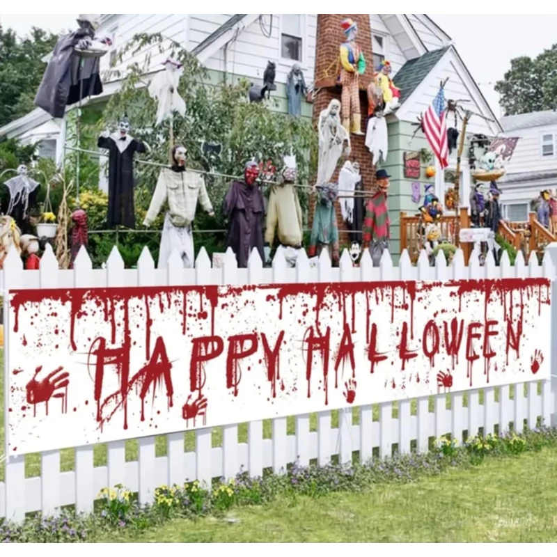 Happy Halloween véres banner