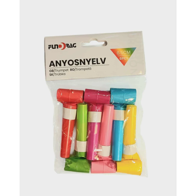 Anyósnyelv, 6 db 