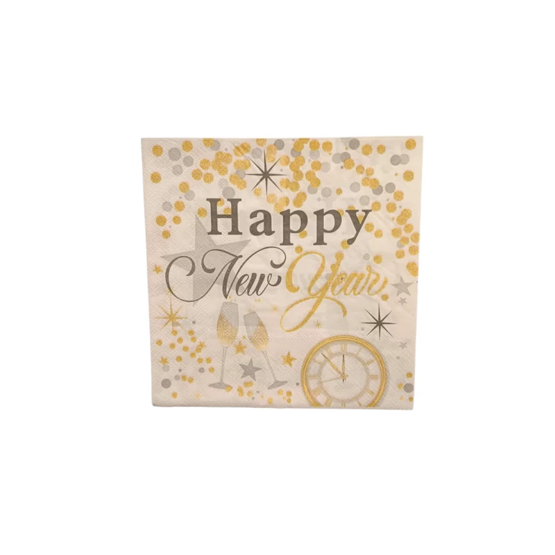 Happy New Year papír szalvéta