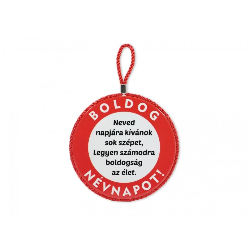 Edényalátét Boldog Névnapot