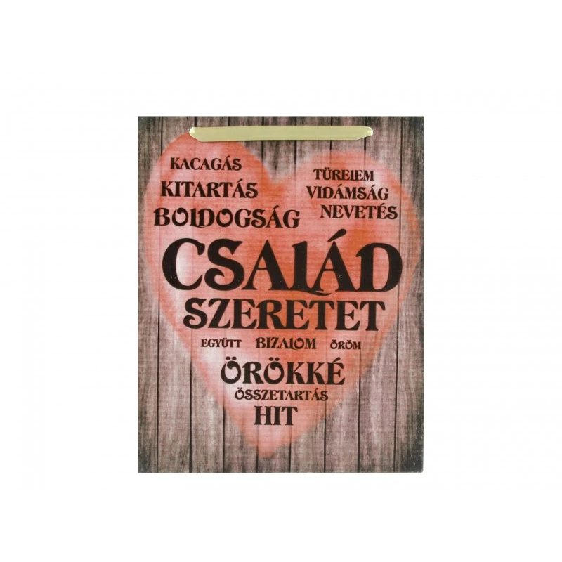 Család szeretet fali kép 
