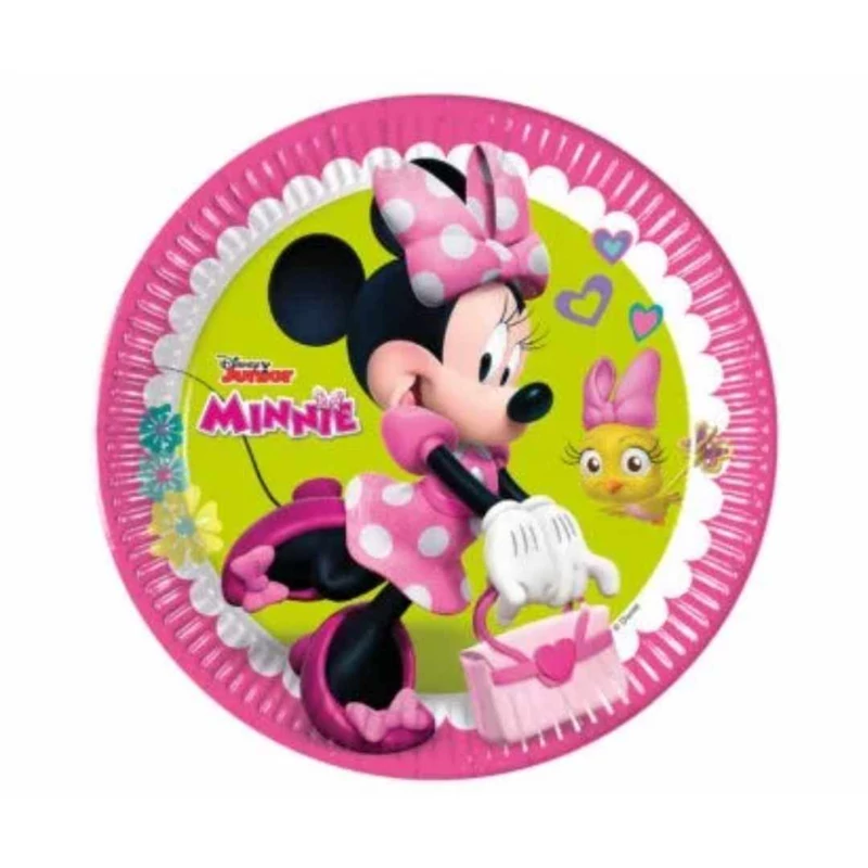 Minnie papírtányér 23 cm
