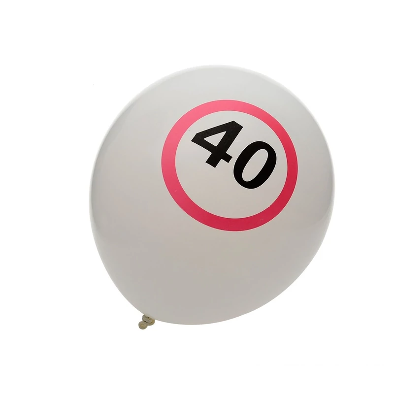 Latex fehér lufi 40-es számmal