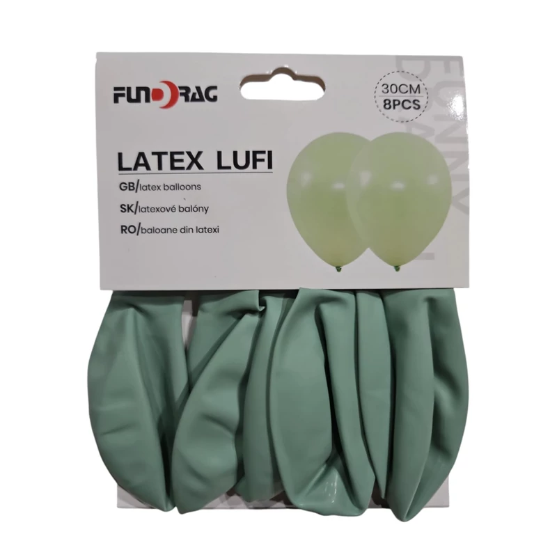 Aloe vera zöld latex lufi, 8 db