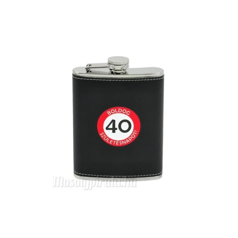 Flaska Boldog 40. Születésnapot