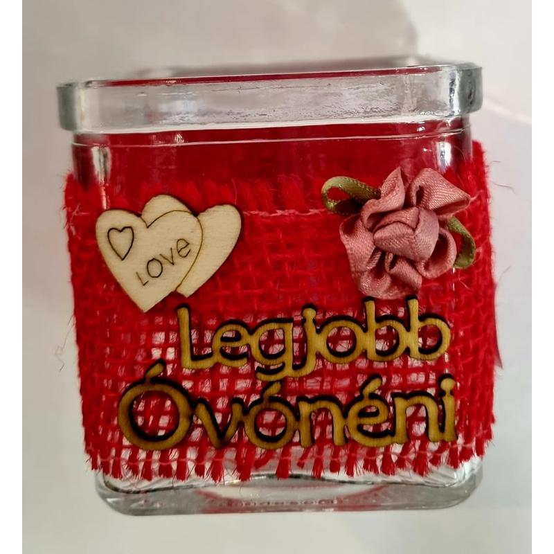 Legjobb óvónéni gyertyatartó