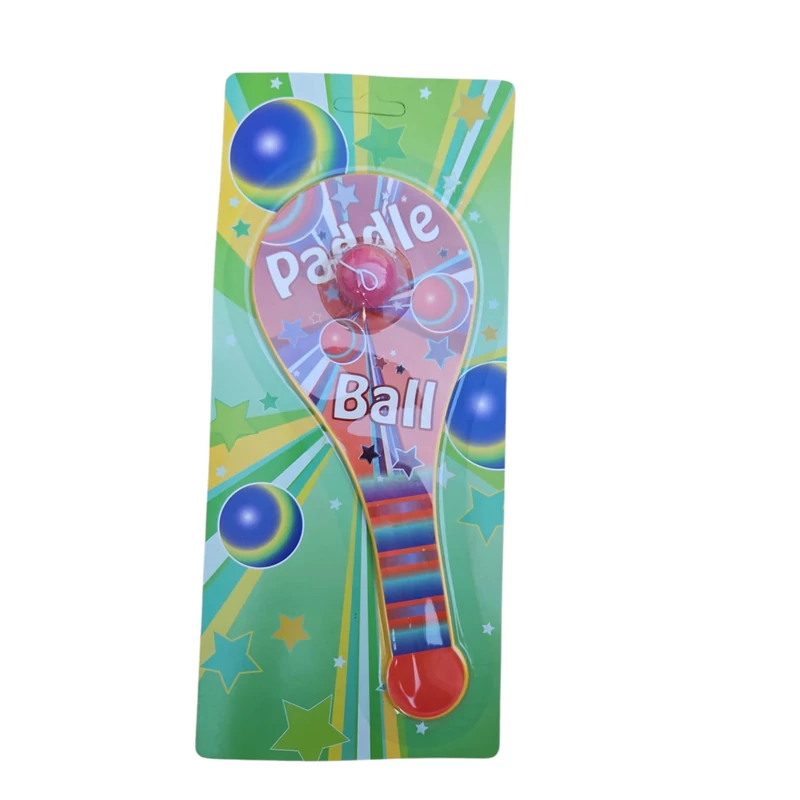 Fa pingpong ütő labdával, kötéllel