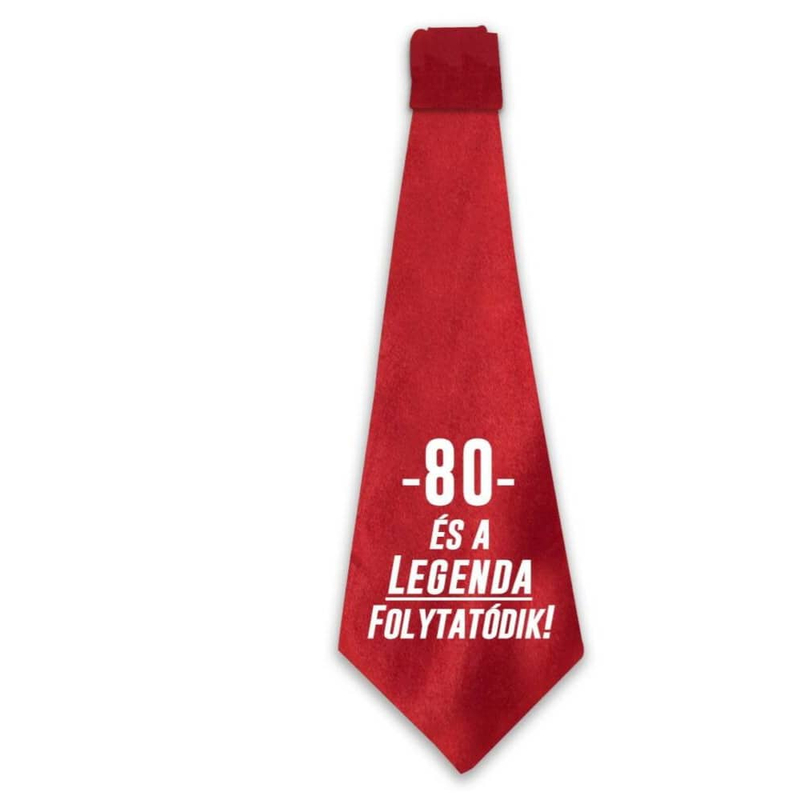 Piros nyakkendő 80 és a legenda folytatódik