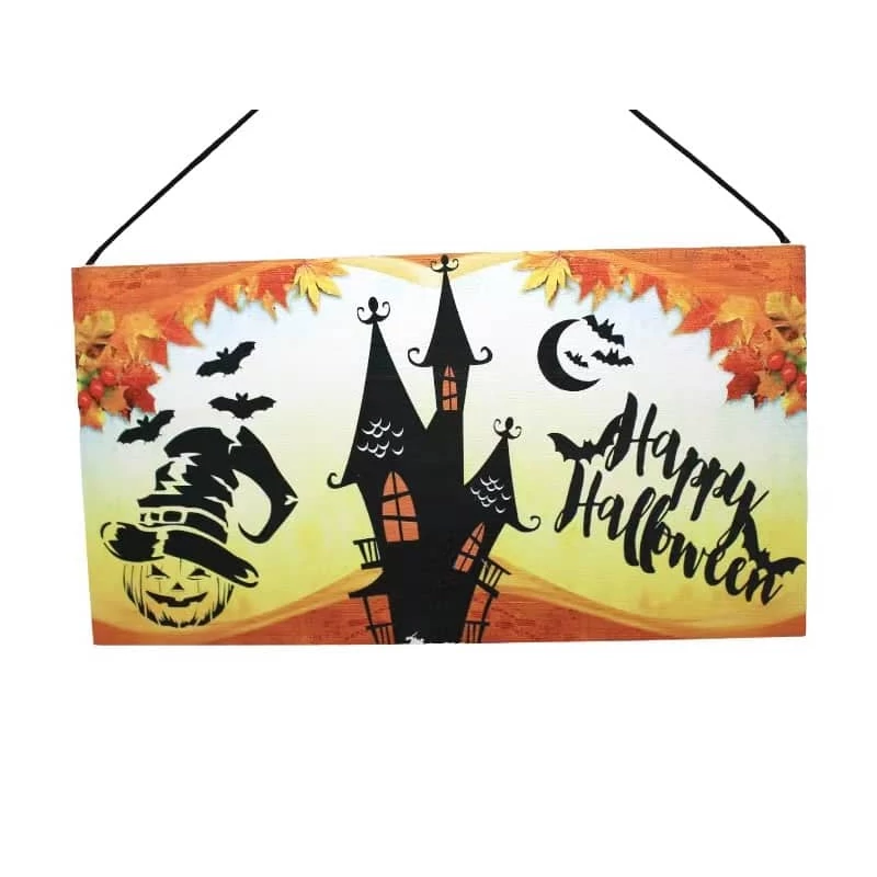 Happy halloweenes  ajtó kopogtató 