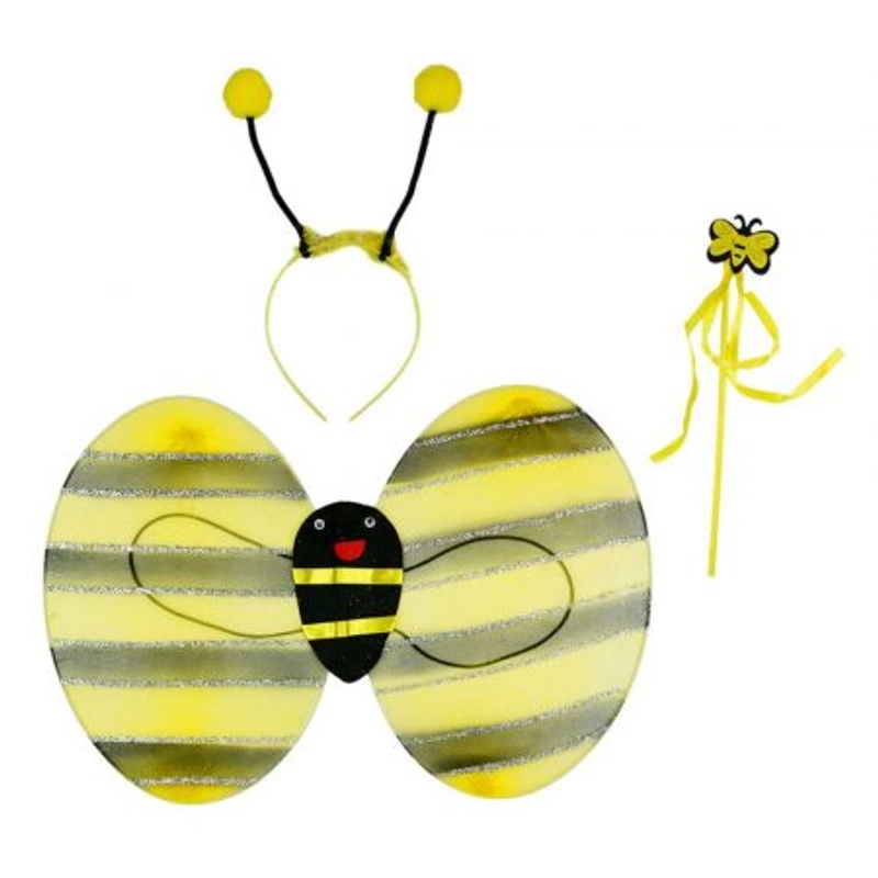 Méhecske jelmez szett 3 részes 