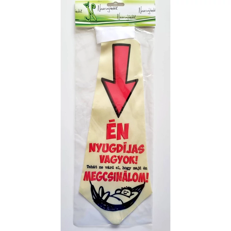 Nyugdíjas nyakkendő