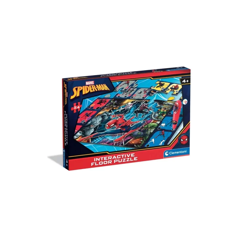 Pókember Enemies interaktív 24 db-os puzzle Clementoni