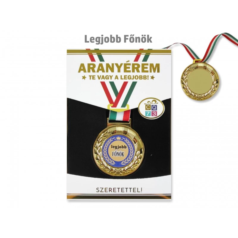 Legjobb főnök aranyérem
