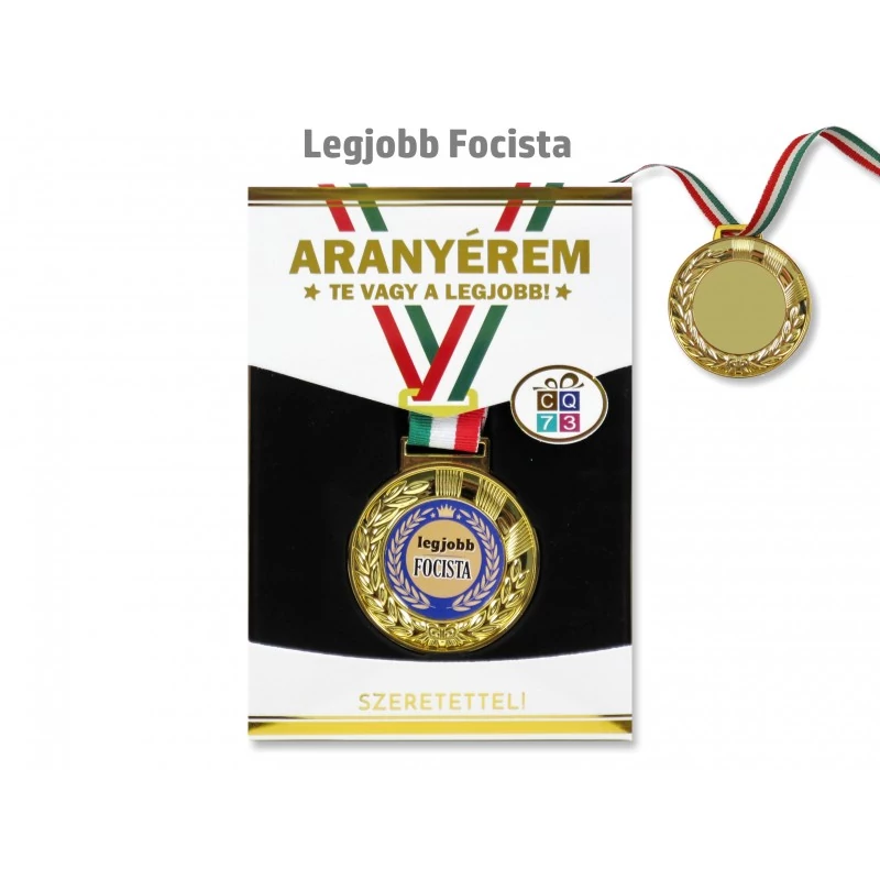 Legjobb focista aranyérem