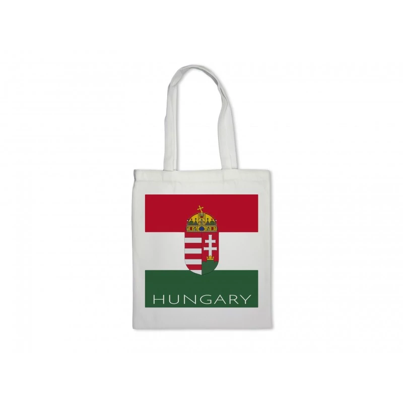 Vászontáska Címeres Magyarország,  Hungary 