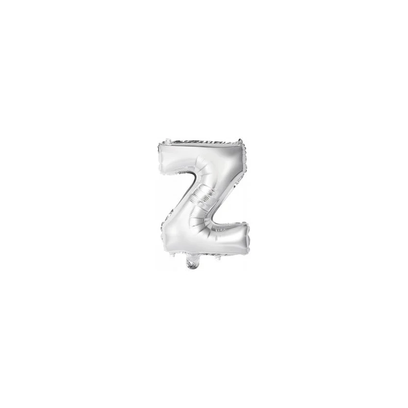 Fólia lufi  "Z"betű ezüst, 86 CM