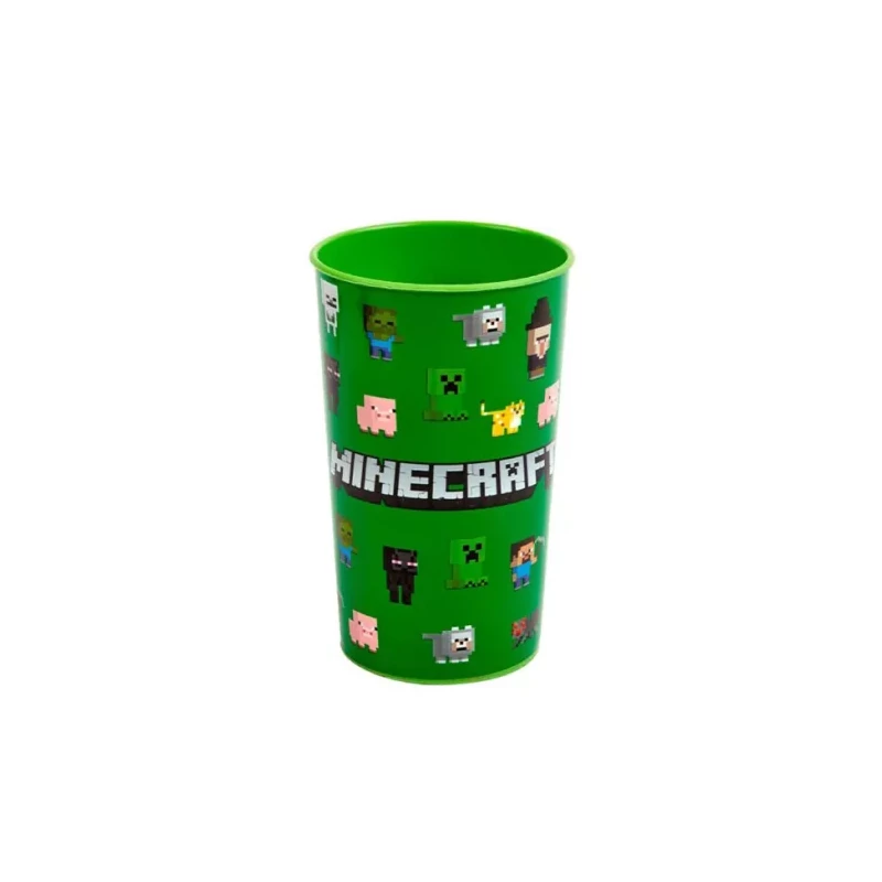 Minecraft Green műanyag pohár 250 ml