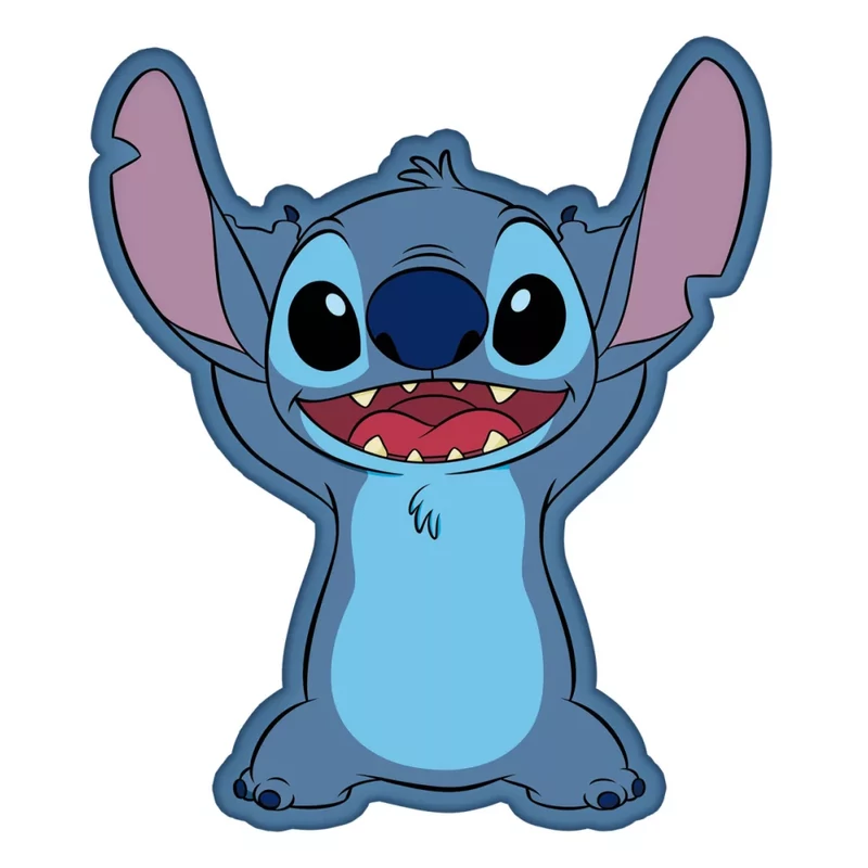 Disney Lilo és Stitch, A csillagkutya Alien formapárna, díszpárna, 35 cm