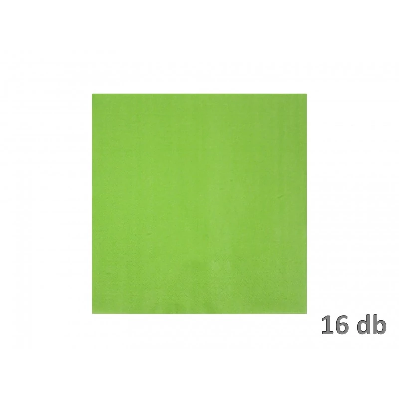 Almazöld egyszínű szalvéta ,16 db 
