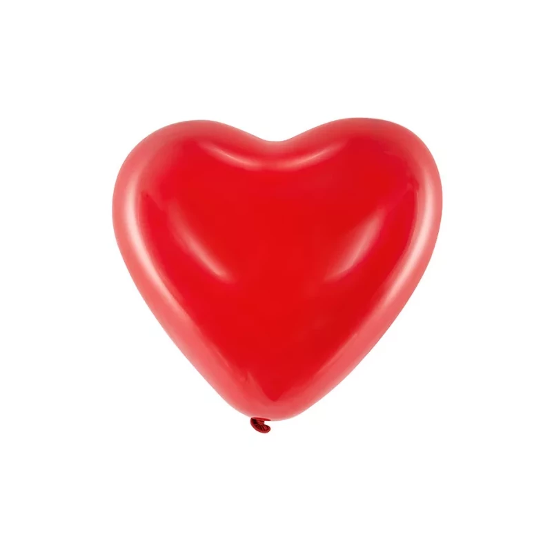 Piros Szív Latex Lufi 60 cm