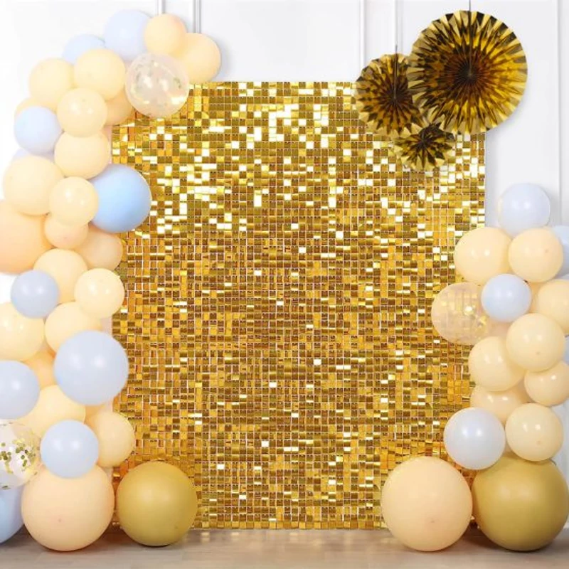 Arany dekor panel, 30 x 30 cm - 1 db