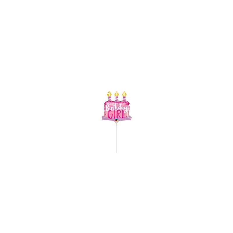 Birthday girl torta fólia lufi 70 cm
