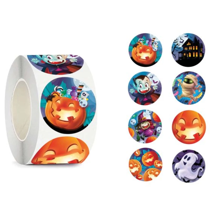 Halloweem matrica csomag
