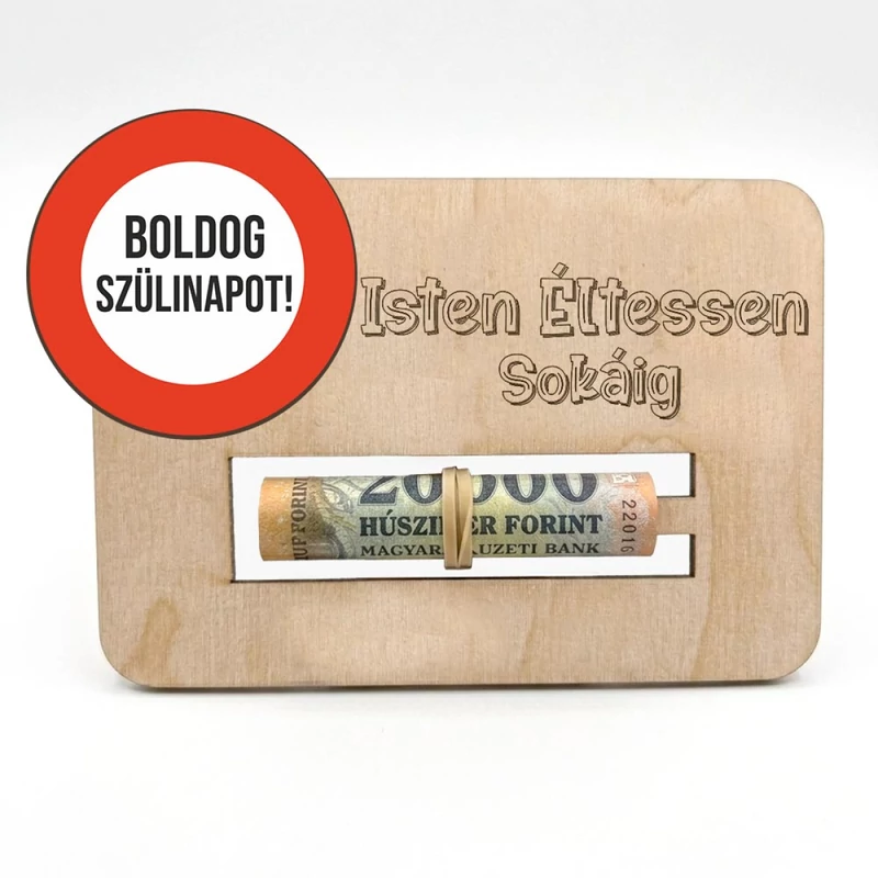 Születésnapi Pénzátadó - Isten Életessen Sokáig 