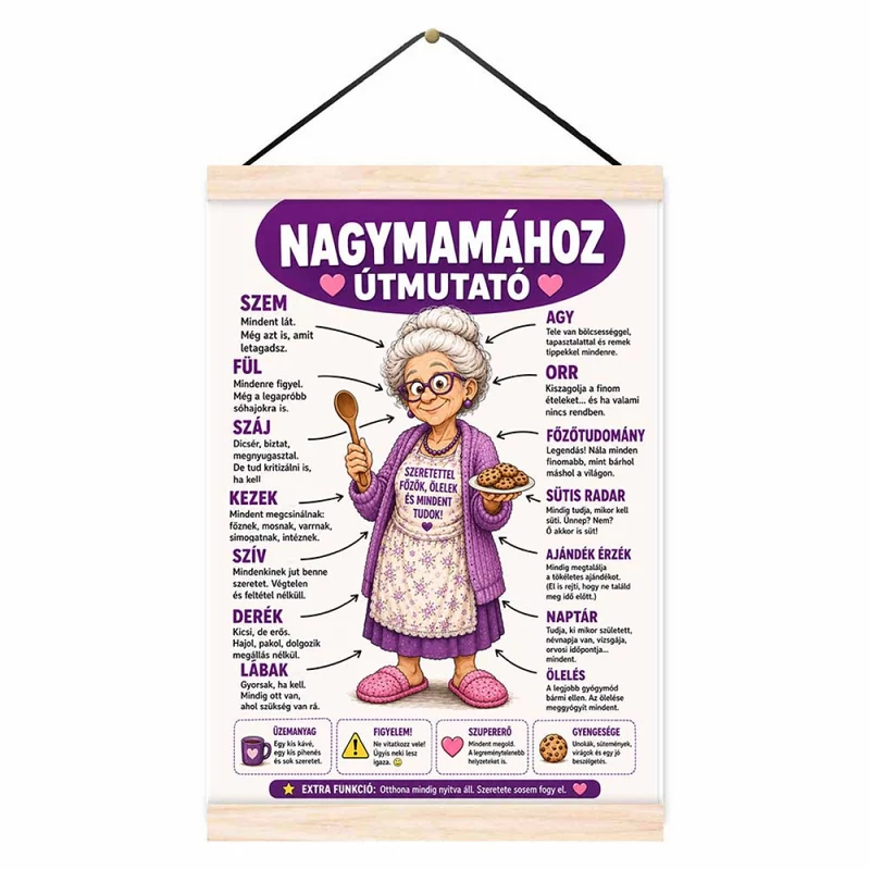 Oklevél – Nagymamához Útmutató