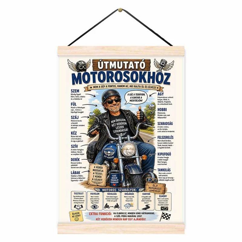 Oklevél – Útmutató Motorosokhoz