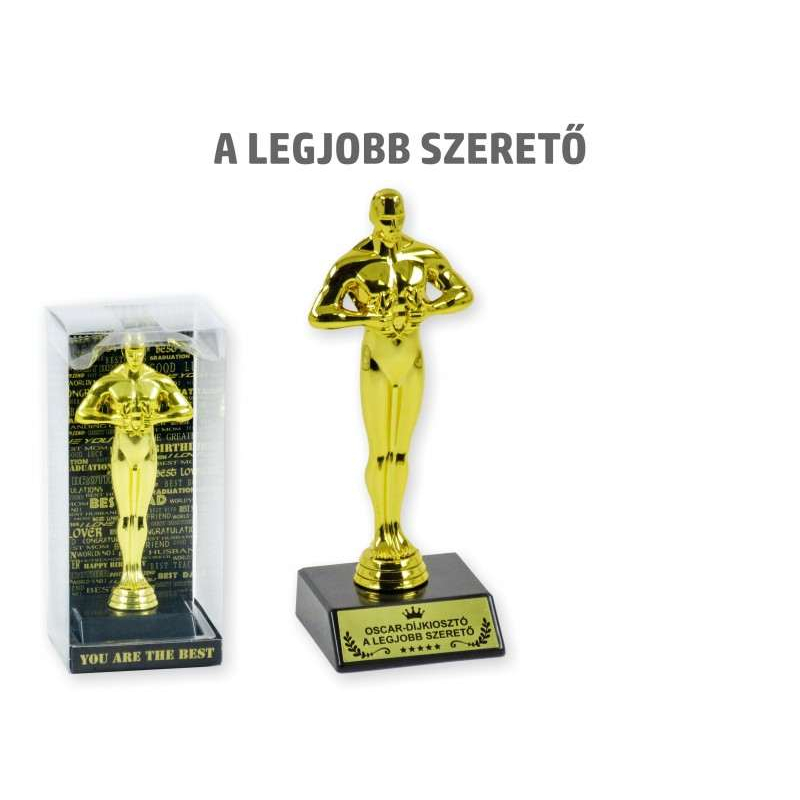 Vicces Oscar szobor -A legjobb szerető