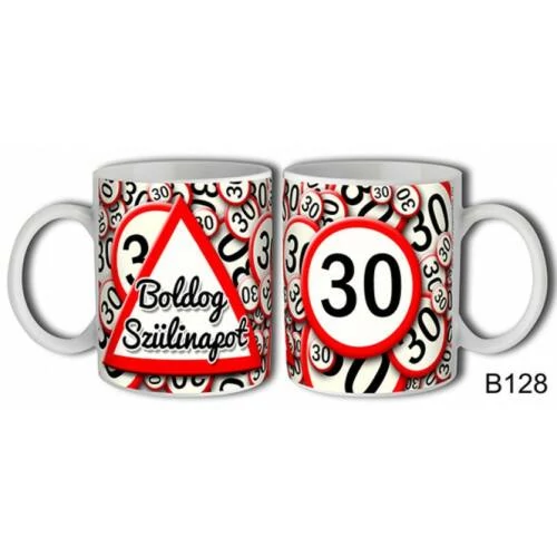 Szülinapi Bögre - Sebességkorlátozó - 30