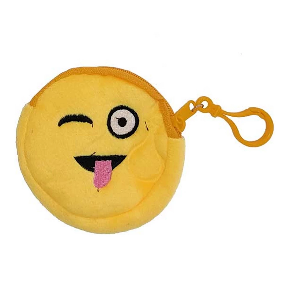 Emoji plüss pénztárca- több féle