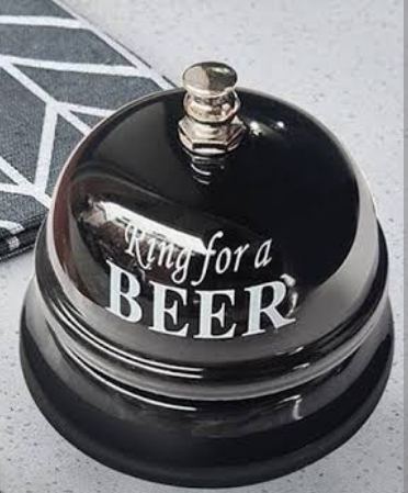 Ring for beer fekete csengő