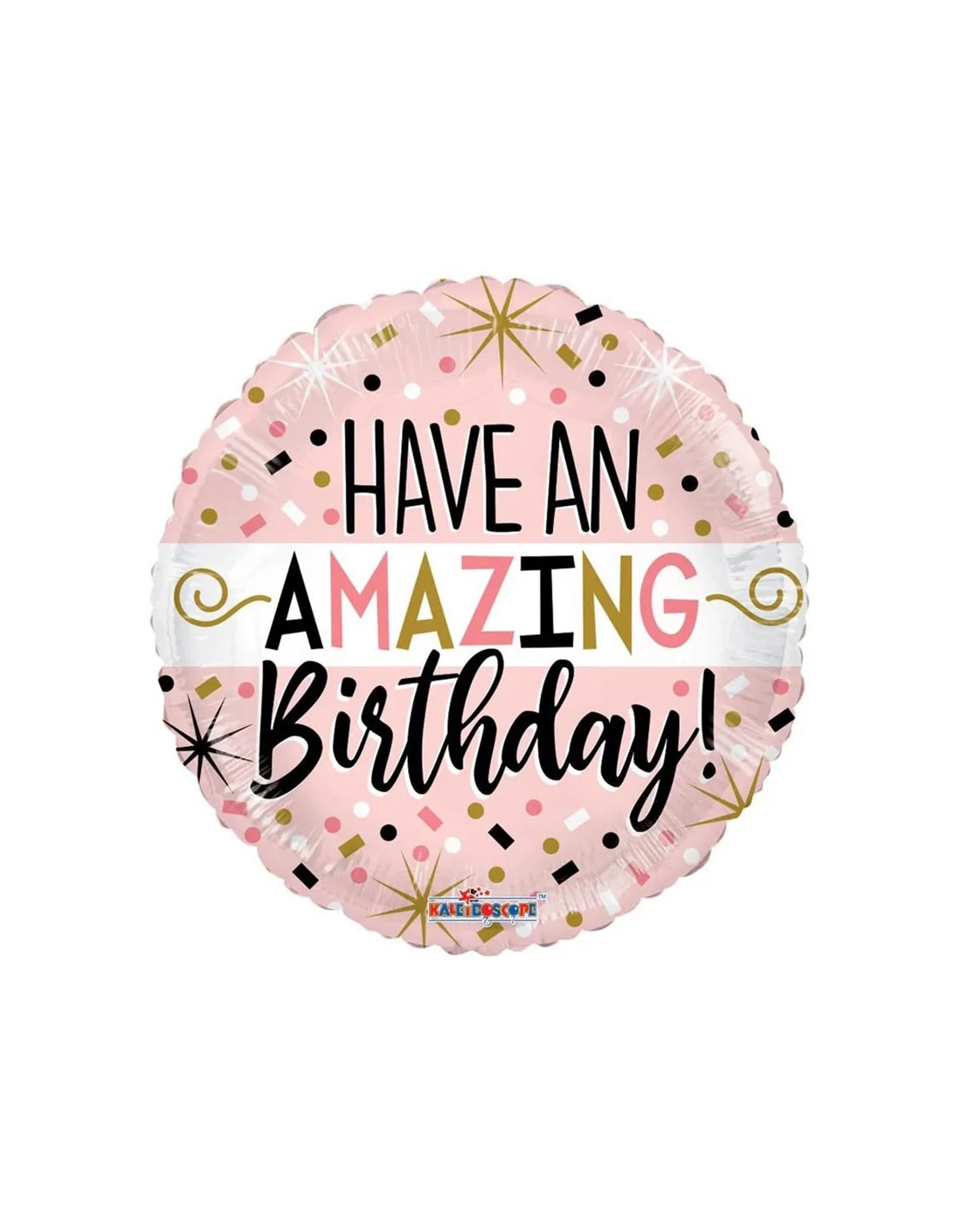 Have An Amazing Birthday felirattal, 46 cm- fólia lufi 