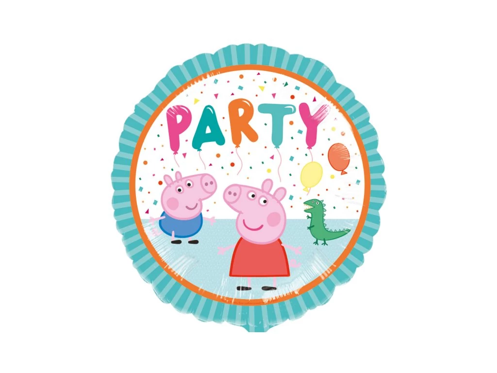  Peppa Pig - Peppa Malac  Party Fólia Lufi, 45 cm