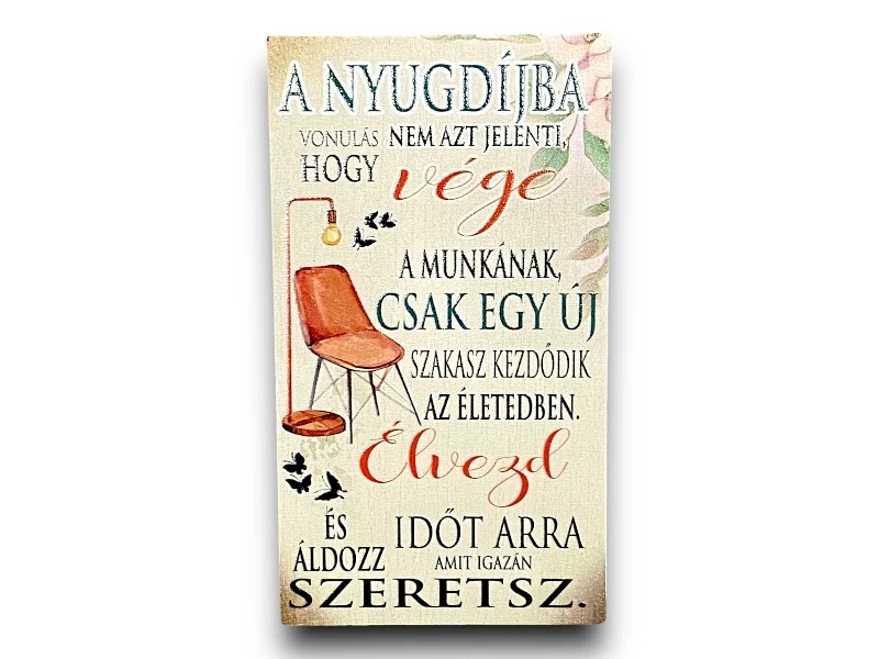 Nyugdíjas fatábla