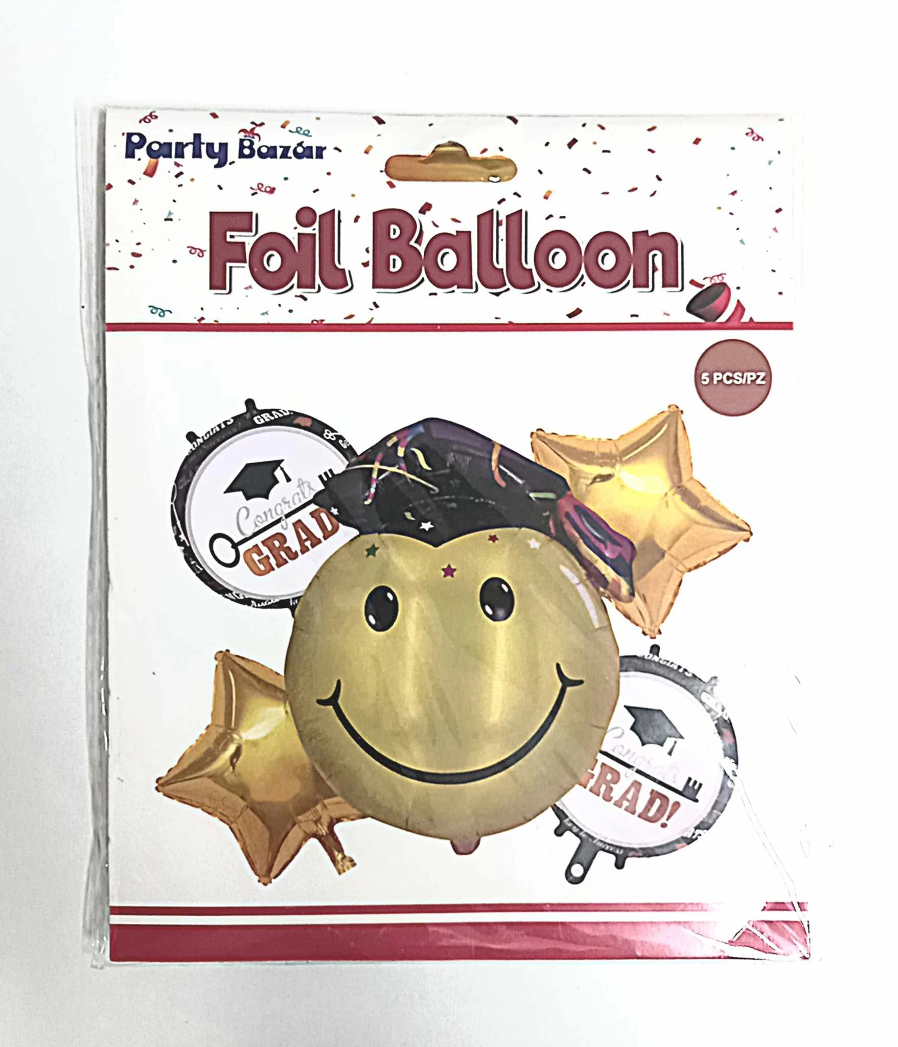 Ballagási fólia lufi csomag - 5 db